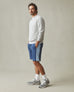 Men's Colorblock Sweatshort - Marine Navy Powder Blue